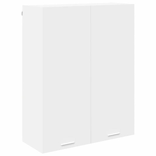 Hängeschrank mit Regal Riga Weiß 80 x 31 x 100 cm Holzwerkstoff