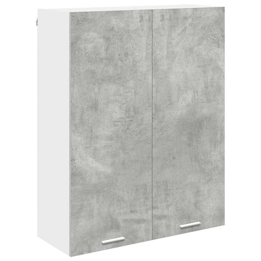 Hängeschrank Riga Beton Grau 80 x 31 x 100 cm Holzwerkstoff