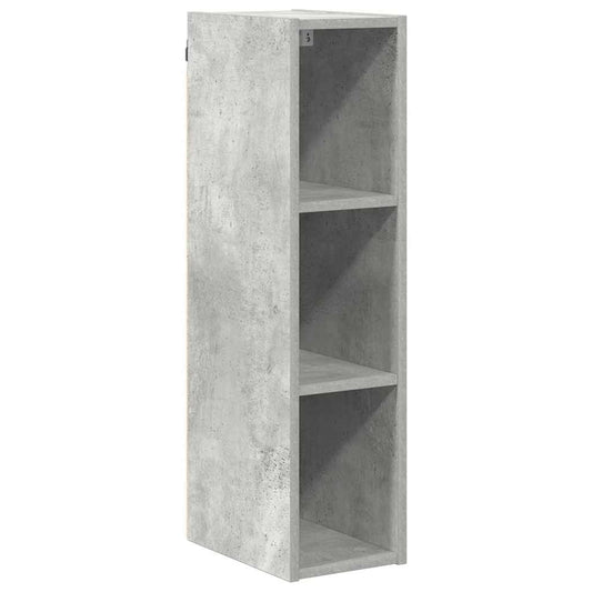 Hängeschrank Riga Beton Grau 20 x 29,5 x 80 cm Holzwerkstoff