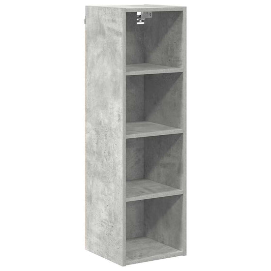 Hängeschrank Riga Beton Grau 30 x 29,5 x 100 cm Holzwerkstoff