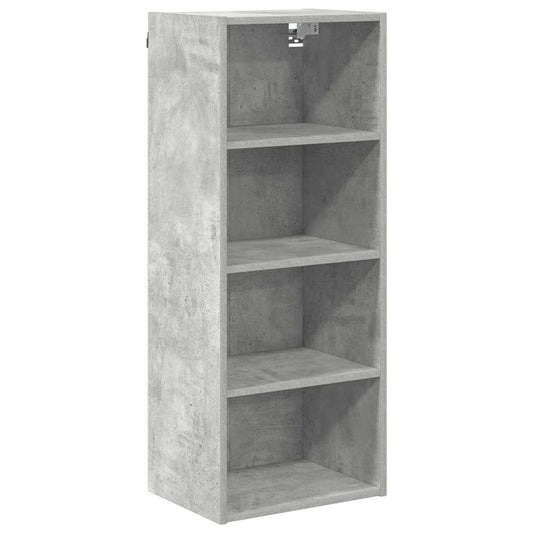 Hängeschrank Riga Beton Grau 40 x 29,5 x 100 cm Holzwerkstoff