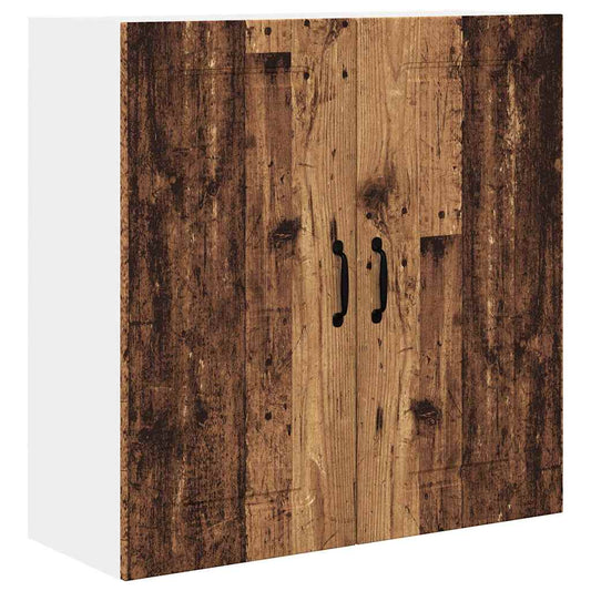 Küchenschrank mit Regal Altholz 80 x 31 x 80 cm Holzwerkstoff