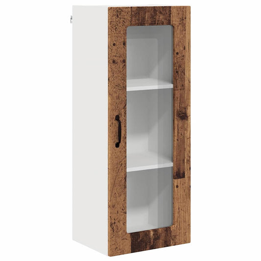 Küchenschrank mit Regal Altholz 40 x 31 x 100 cm Holzwerkstoff
