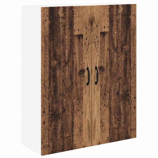 Küchenschrank mit Regal Altholz 80 x 31 x 100 cm Holzwerkstoff