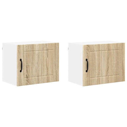 Küchenschrank 2 pcs Sonoma-Eiche 50 x 31 x 40 cm Holzwerkstoff