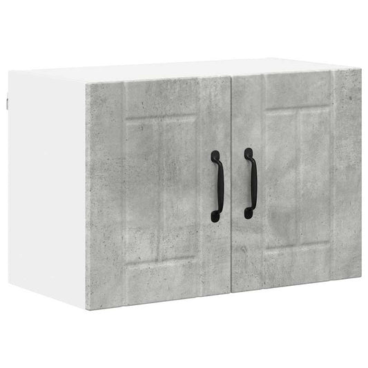 Küchenwandschrank Beton Grau 60 x 31 x 40 cm Holzwerkstoff