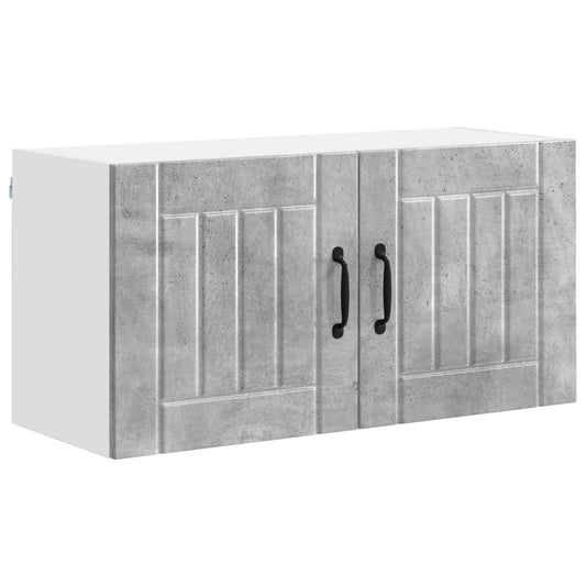 Küchenschrank Beton Grau 80 x 31 x 40 cm Holzwerkstoff