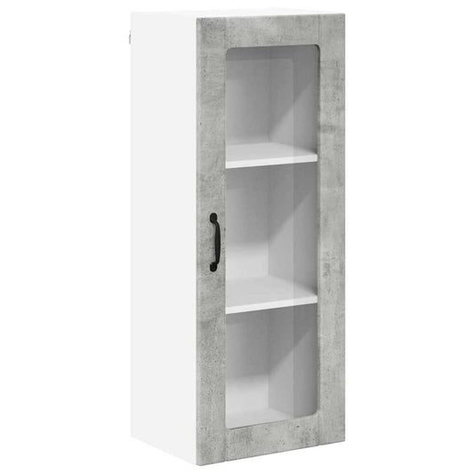Küchenschrank Beton Grau 40 x 31 x 100 cm Holzwerkstoff
