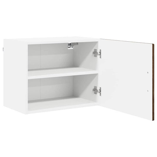Küchenschrank mit Tür 2 pcs Braun Eichen-Optik 50 x 31 x 40 cm
