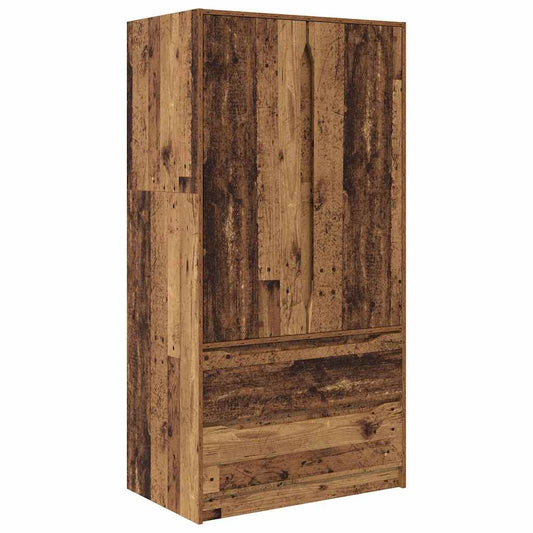 Badezimmerschrank Altholz 79,5 x 49 x 156 cm Holzwerkstoff