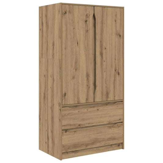 Badezimmerschrank mit Speicher Artisan-Eiche 79,5 x 49 x 156 cm