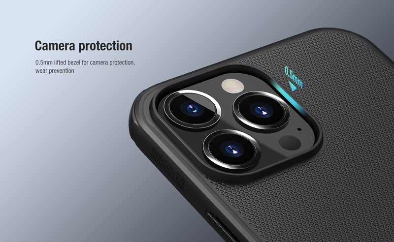 Super Frosted Shield Pro für iPhone 13 Pro 6.1" Schwarz / Hybrid Hülle