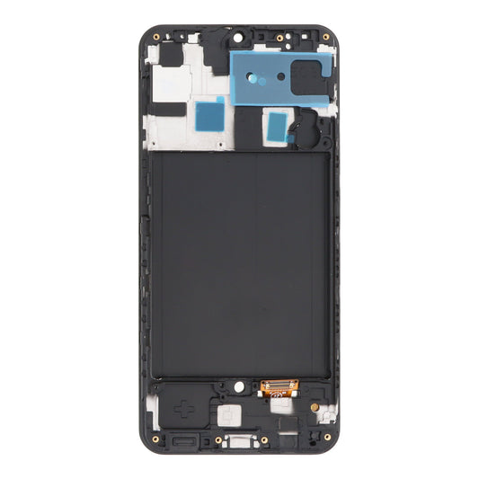 Bildschirmersatz mit Rahmen ohne Fingerabdruckfunktion für Samsung Galaxy A50s