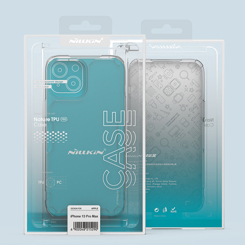 iPhone 13 Pro 6,1" Nature TPU Pro Hülle Transparent