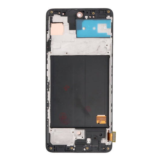 Samsung Galaxy A51 OLED-Bildschirmersatz mit Rahmen