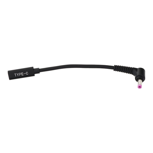 Adapterkabel für Laptop Ladegerät Type-C Female auf 4.8*1.7mm Male