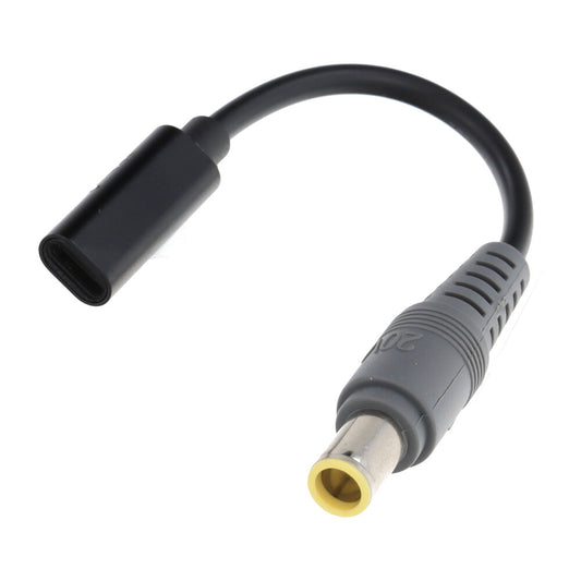 Adapterkabel Typ-C (Buchse) zu 7,9*5,0 mm (Stecker) für Laptop-Ladegerät