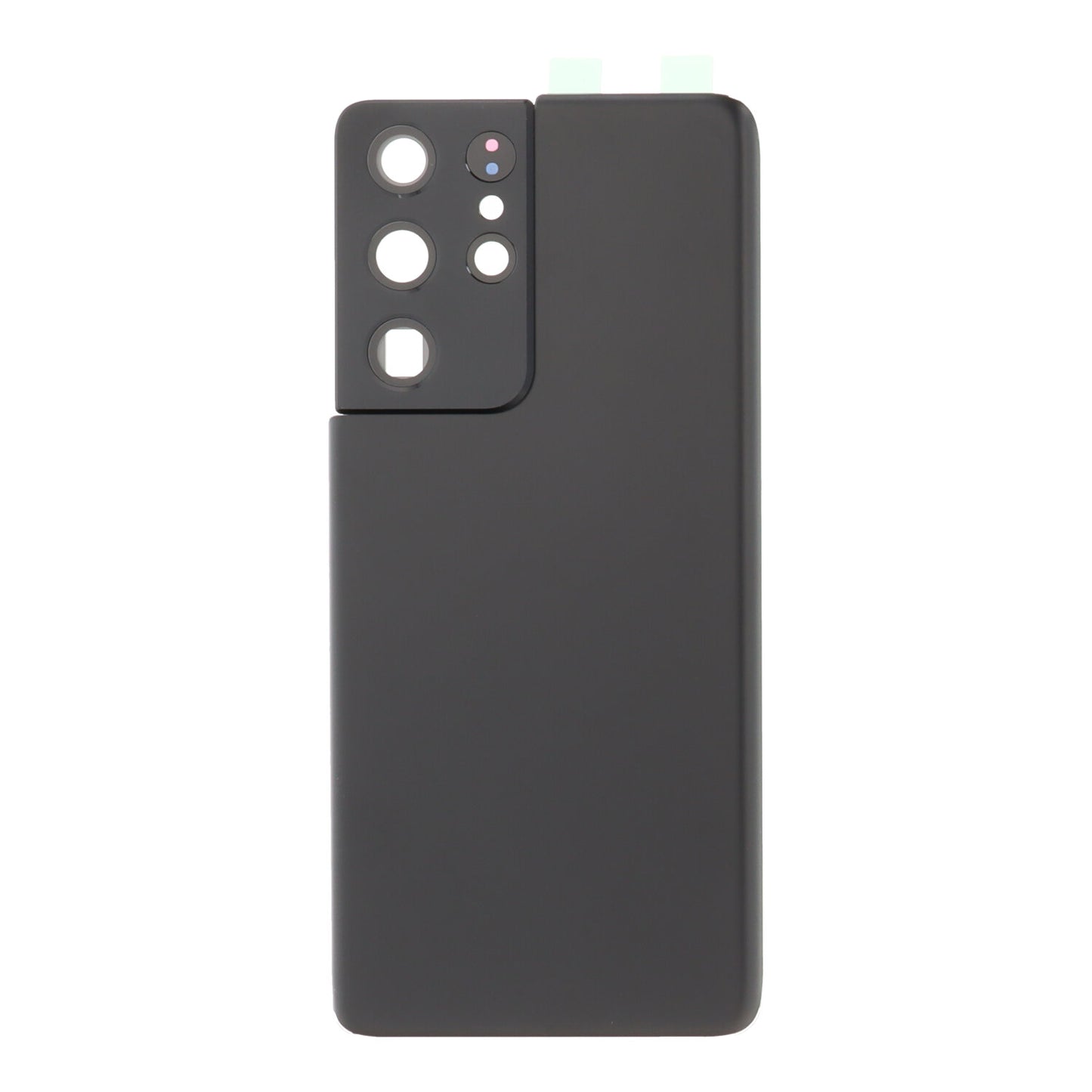 Samsung Galaxy S21 Ultra 5G Schwarz Akkudeckel + Klebefolie + Rückkamera-Objektiv