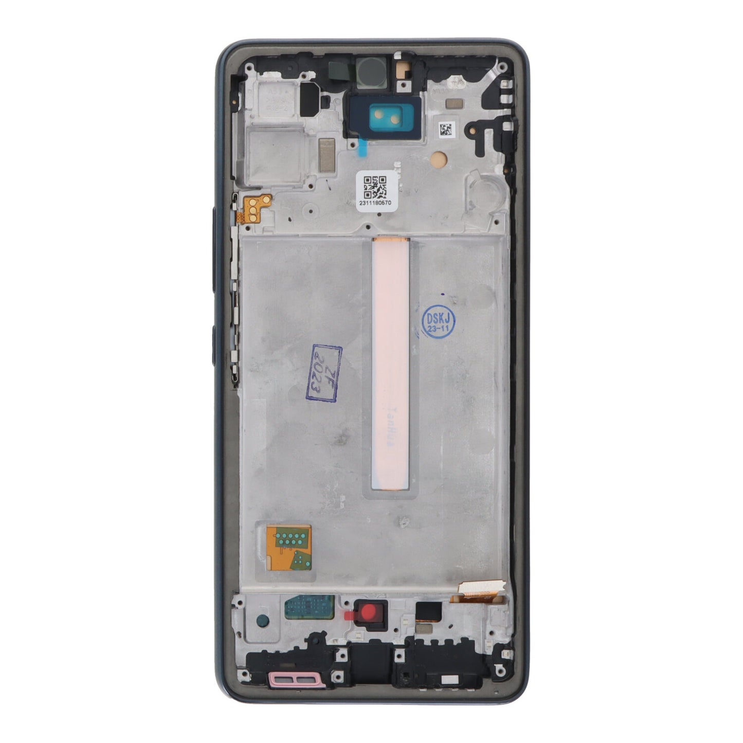 Bildschirmersatz mit Rahmen für Samsung Galaxy A53 5G / A536