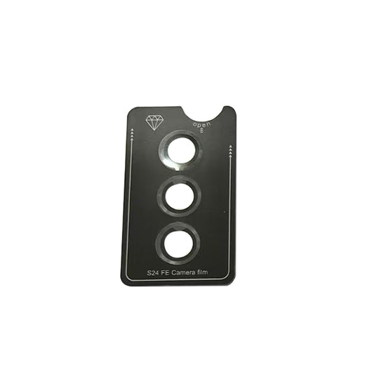 9H Kamera Schutzglas für Samsung Galaxy S24 FE Schwarz