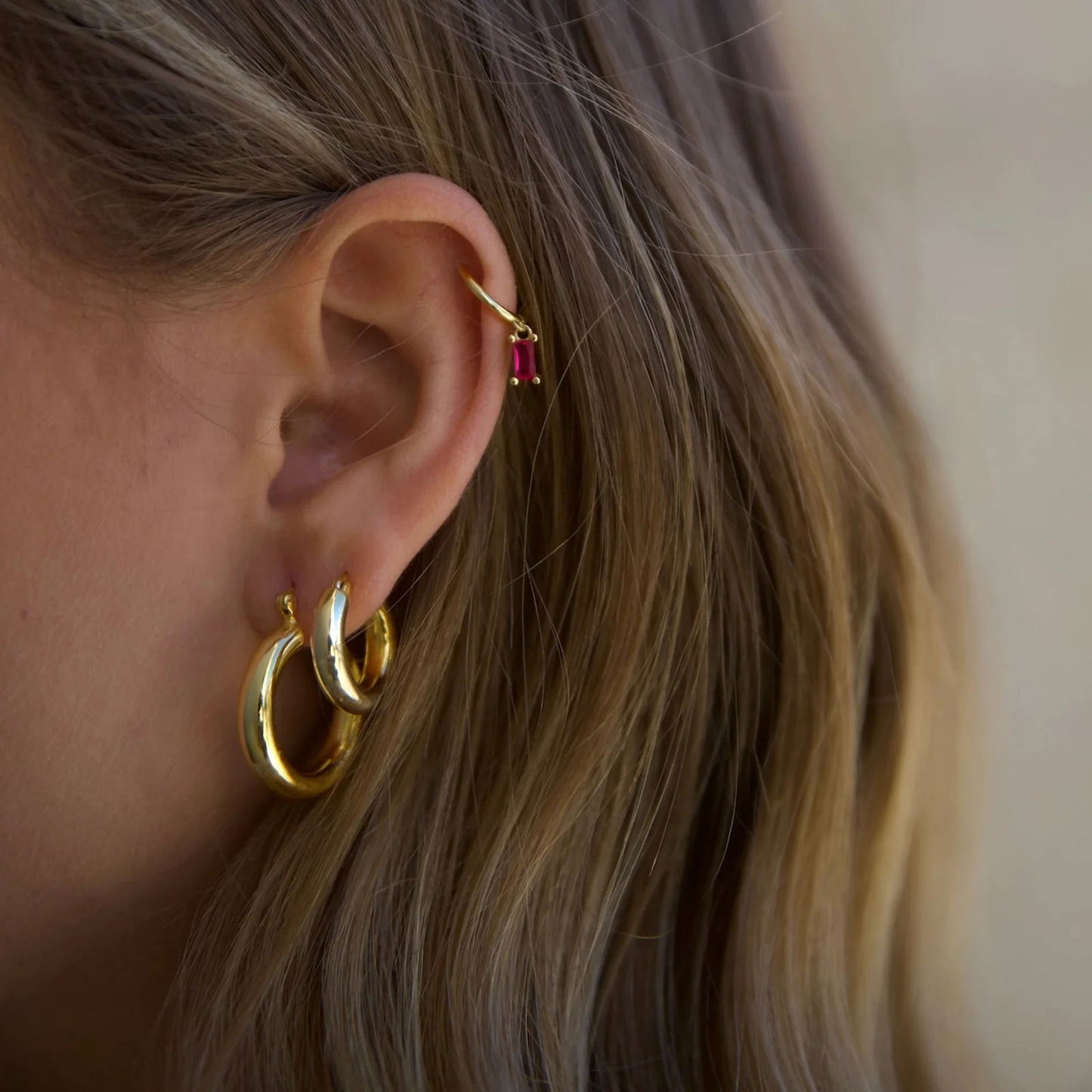 BLAIR CHUNKY HOOPS 1,8CM - Shopgalaxy