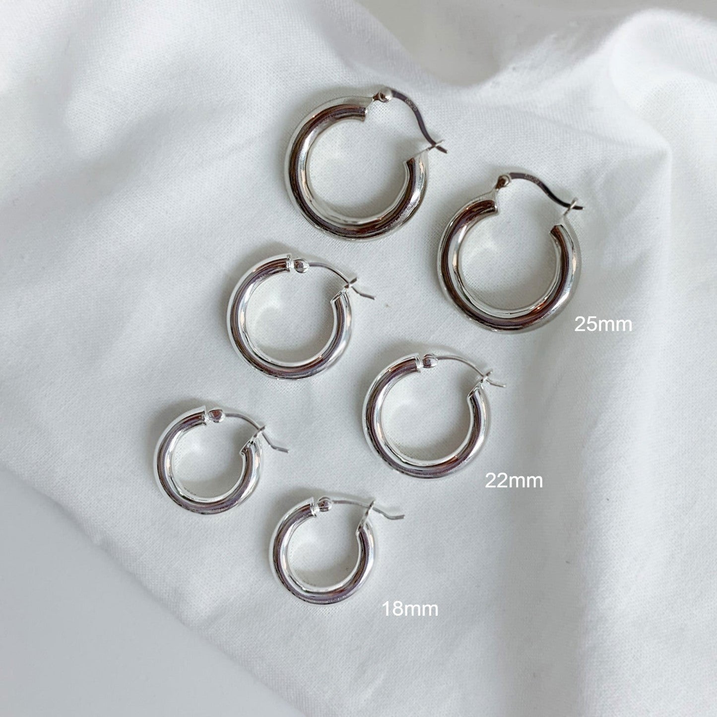 BLAIR CHUNKY HOOPS 2,5CM - Shopgalaxy