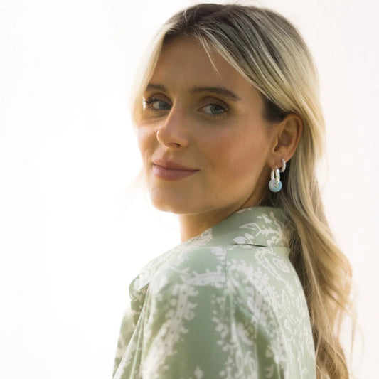 BROOKE PEARL HOOPS 1,3CM - Shopgalaxy