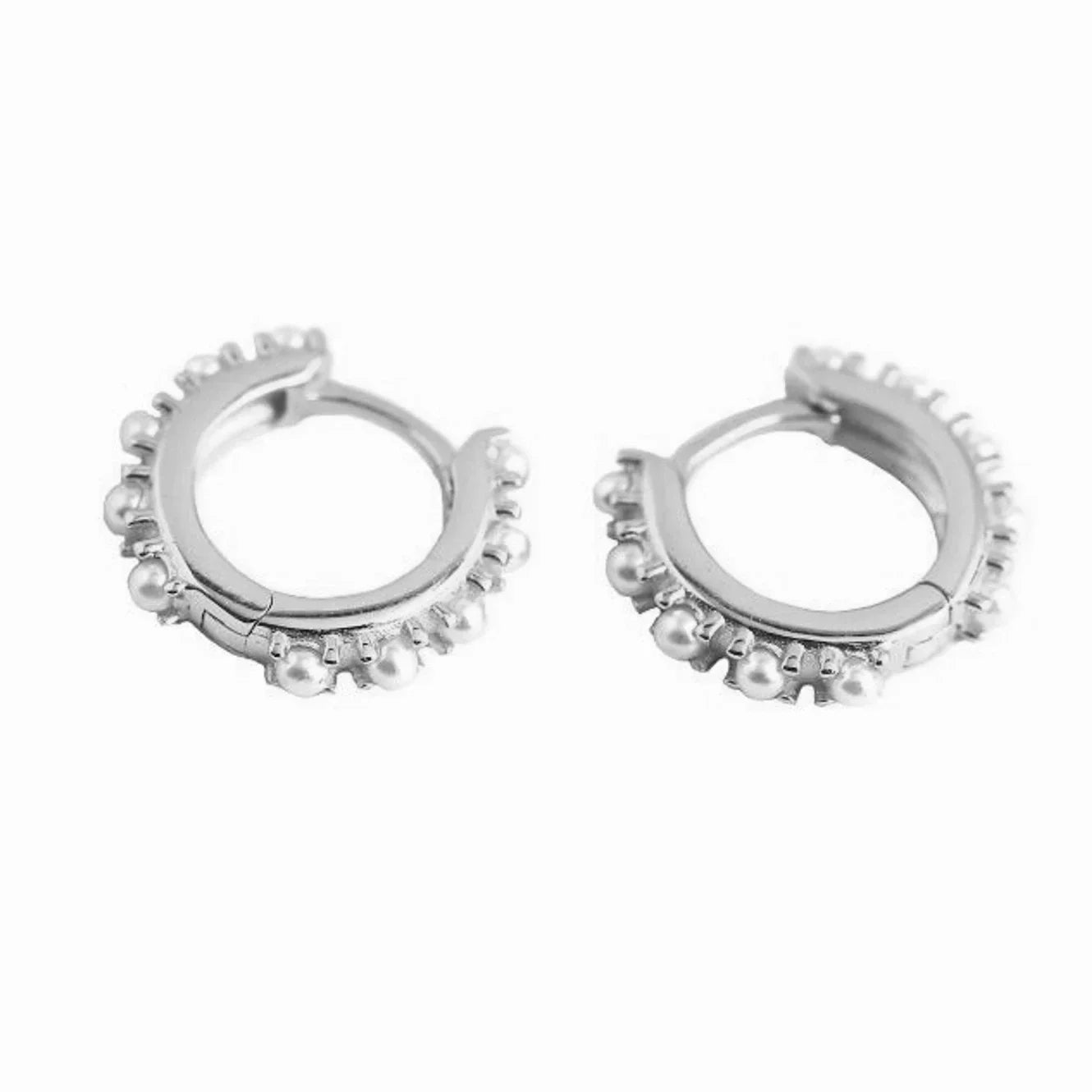 BROOKE PEARL HOOPS 1,3CM - Shopgalaxy