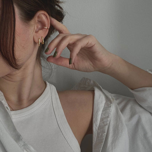 BROOKLYN HOOPS 1,1CM - Shopgalaxy