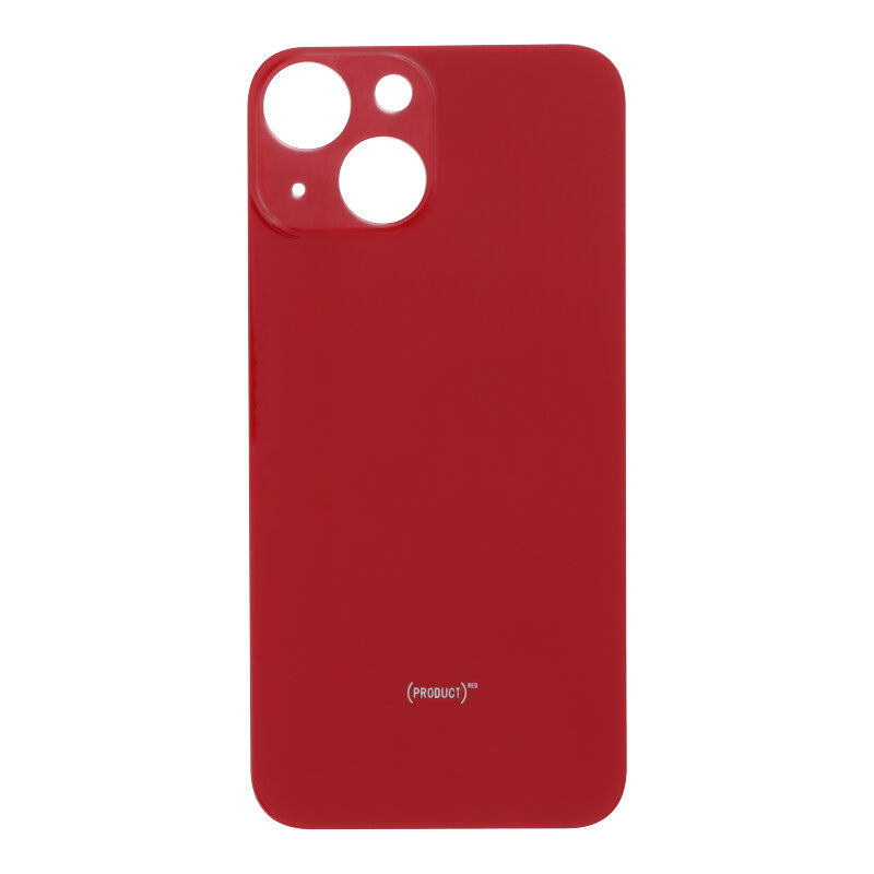 Batterietür mit Kleber für iPhone 13 Mini 5,4" Großes Loch - Hinder Glas - Shopgalaxy