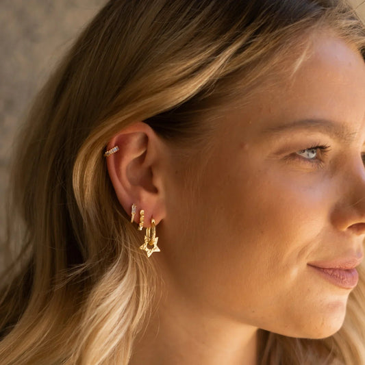 DAWN HELIX HOOP 1CM - Shopgalaxy.ch