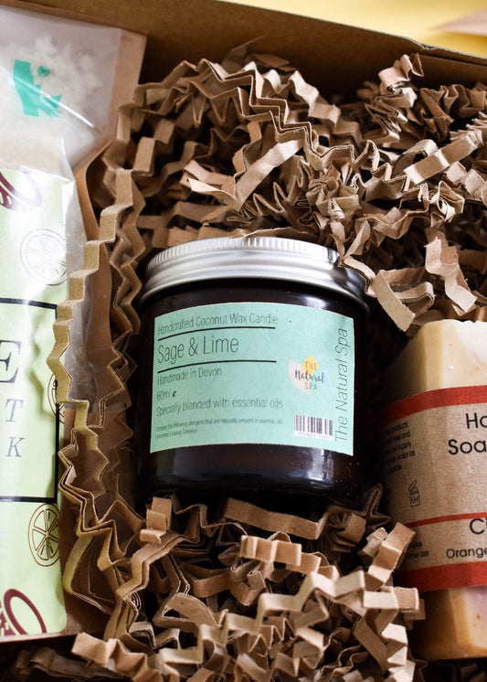 Soothing Citrus At Home Natural Spa Set - Bring the spa to your door-1