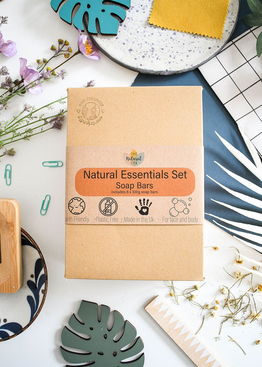 Natural Spa Essentials - Soap bars - 8 x 100g bars-1