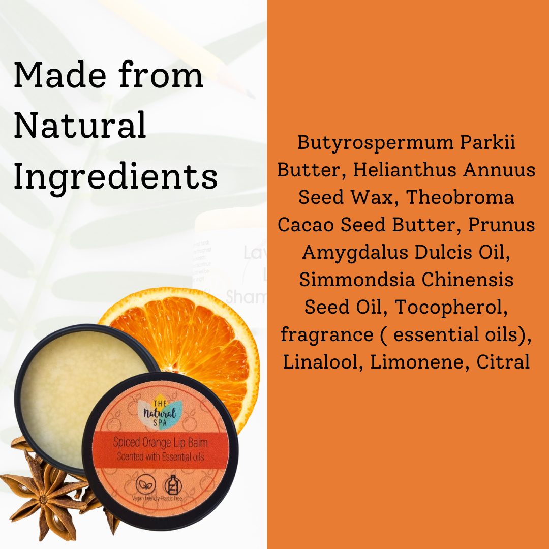 Spiced Orange All Natural Lip Balm-3