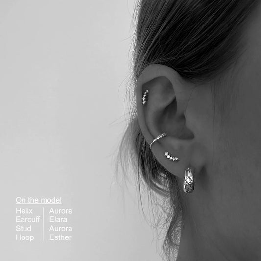 ESTHER HOOPS 1,2CM - Shopgalaxy