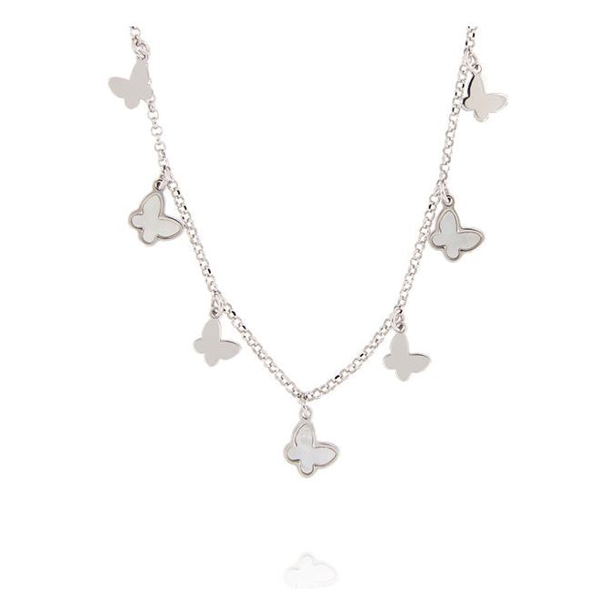 FARFALLA Halskette 925 Sterling Silber - Shopgalaxy.ch