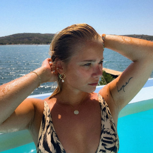 FIJI PEARL HOOPS 2,2CM - Shopgalaxy