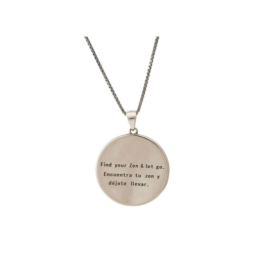 Find your Zen & let go Necklace - Shopgalaxy