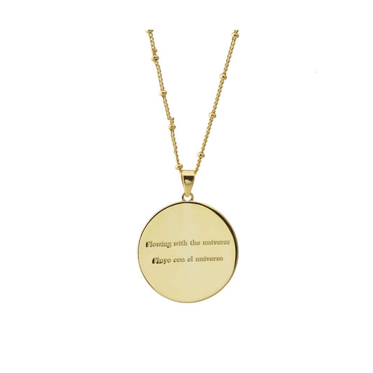 Flowing with the universe Necklace - Shopgalaxy