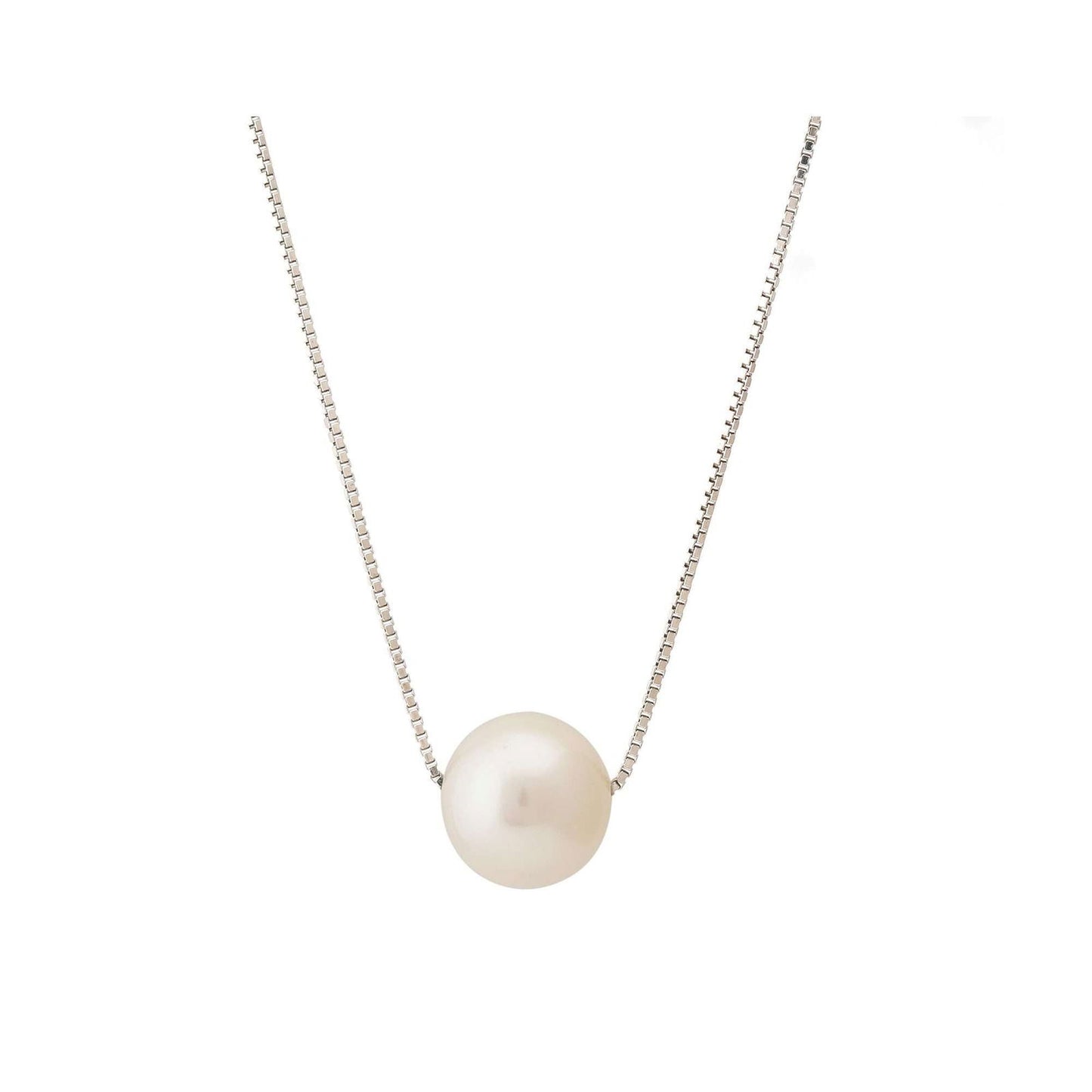 Freshwater White Pearl Canterbury Pendant 8-9 mm AAA - Shopgalaxy