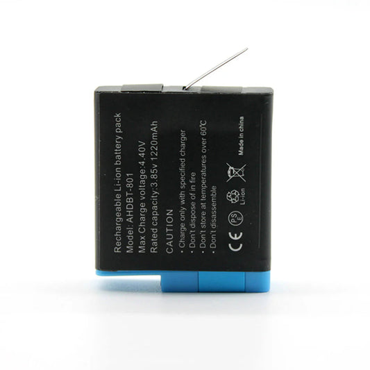GoPro Hero8/7/6/5 1220mAh 3.85V Akku Coyote Sportkamera AHDBT801 - Shopgalaxy.ch