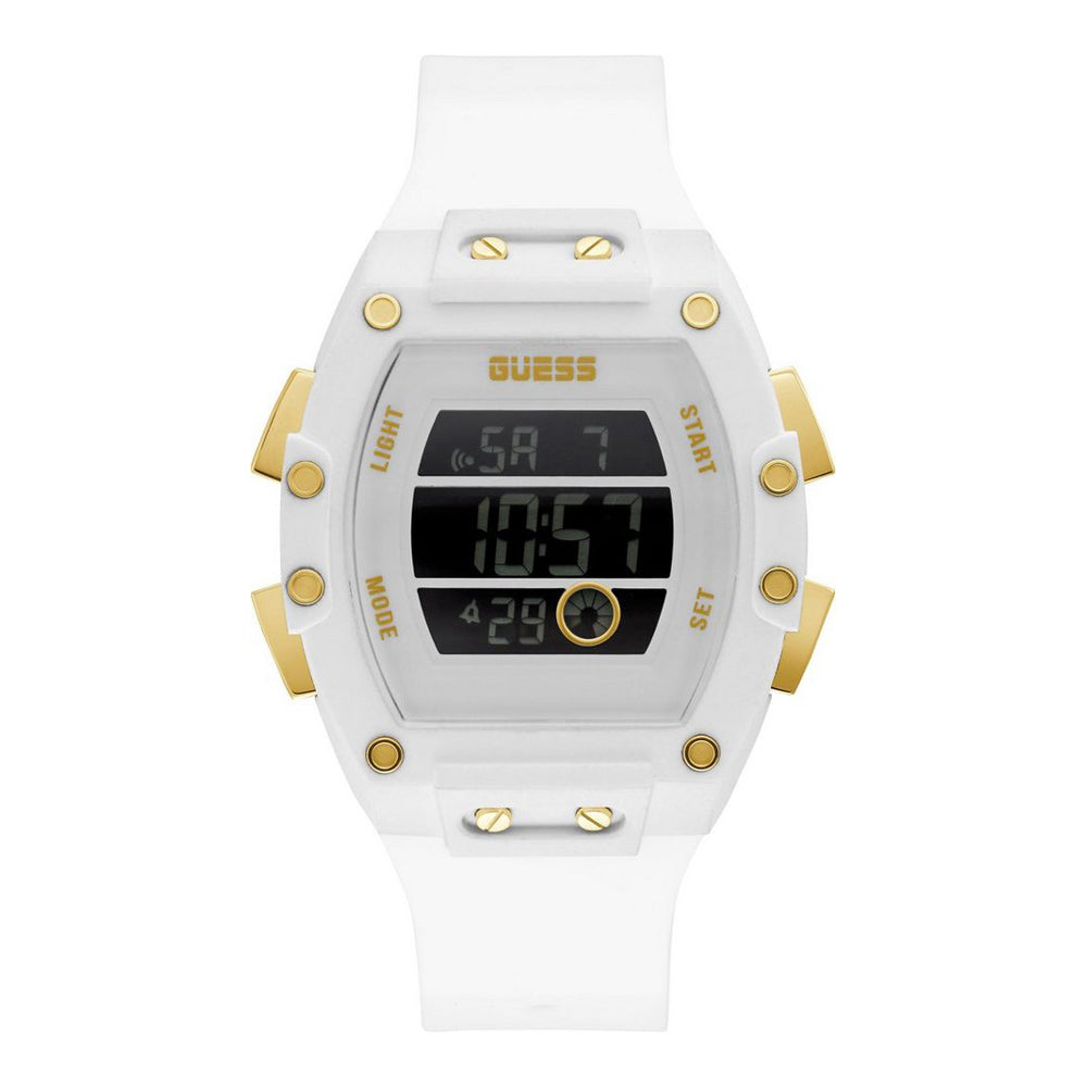 Guess Tonneau GW0340G1 Herrenuhr Chronograph - Shopgalaxy.ch