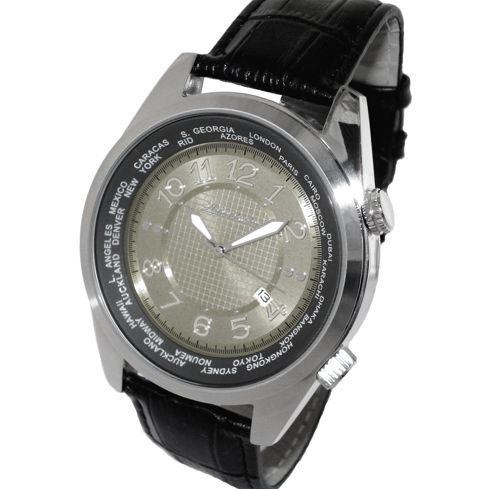 HEINRICHSSOHN Danzig Silver HS1003S Herrenuhr - Shopgalaxy.ch