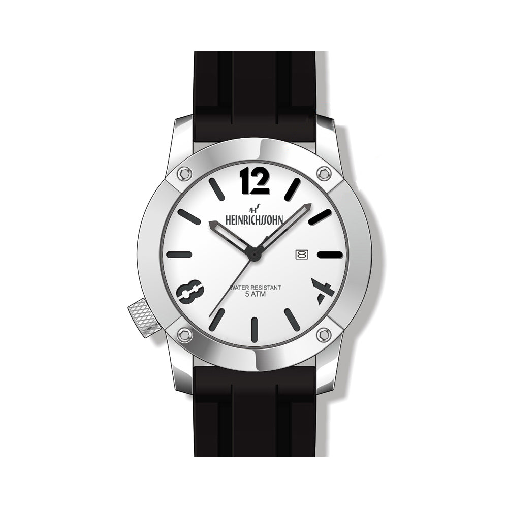 HEINRICHSSOHN GE-Schalke HS1014A Herrenuhr - Shopgalaxy.ch