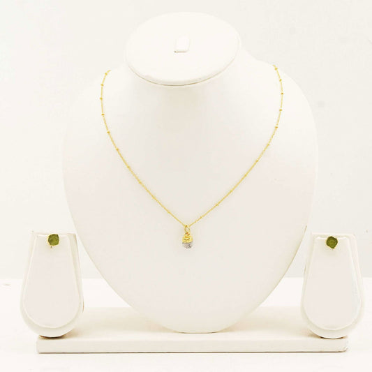 Handmade Herkimer Diamond Set in its Natural form Gold Plated - Shopgalaxy