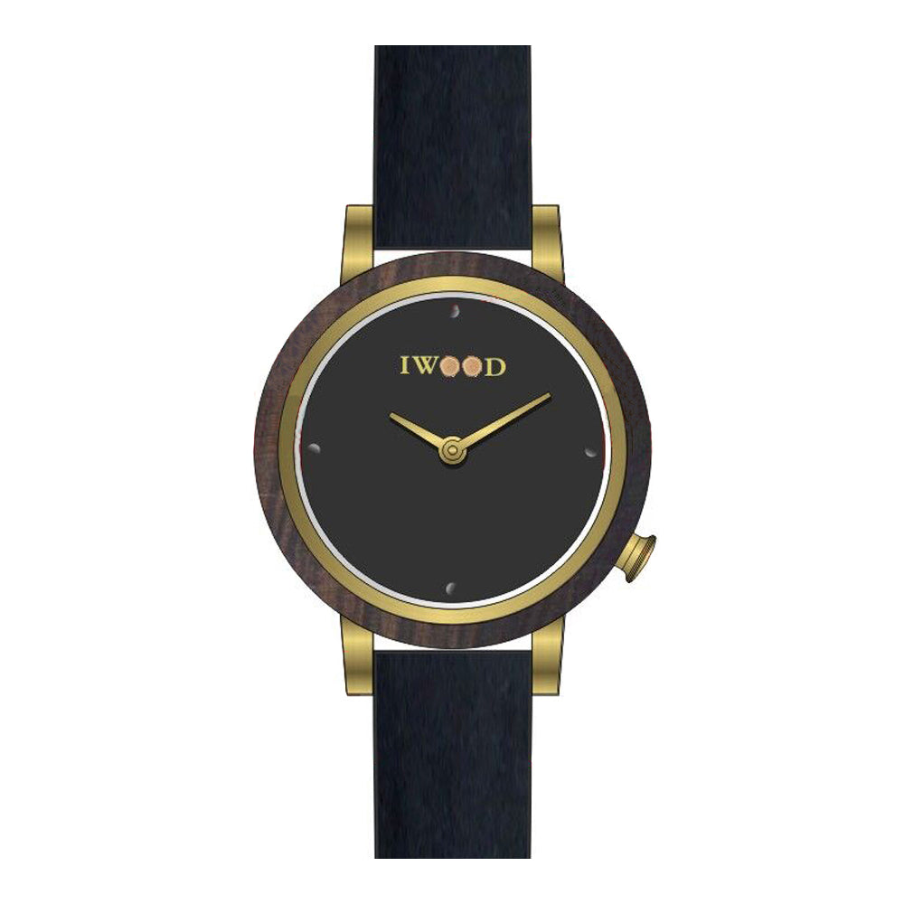 Iwood Echtholz Damenuhr IW18443001 - Shopgalaxy.ch