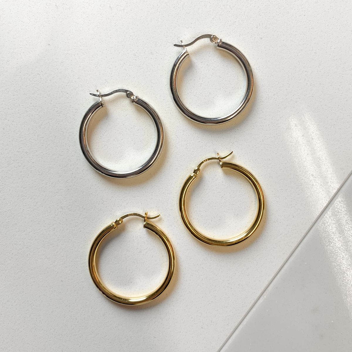 LIORA HOOPS 3CM - Shopgalaxy.ch