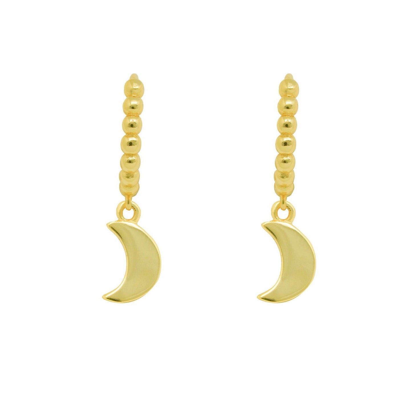 LUNA HOOPS 1CM - Shopgalaxy.ch