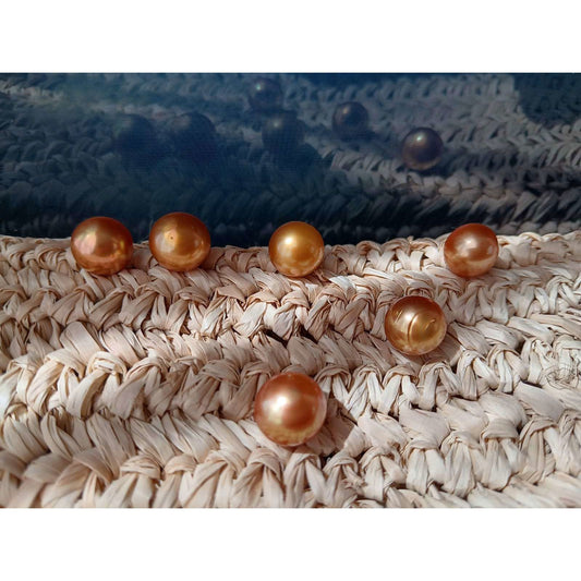Loose South Sea Golden 11 - 12 MM (Undrilled & Non Refundable) - Shopgalaxy