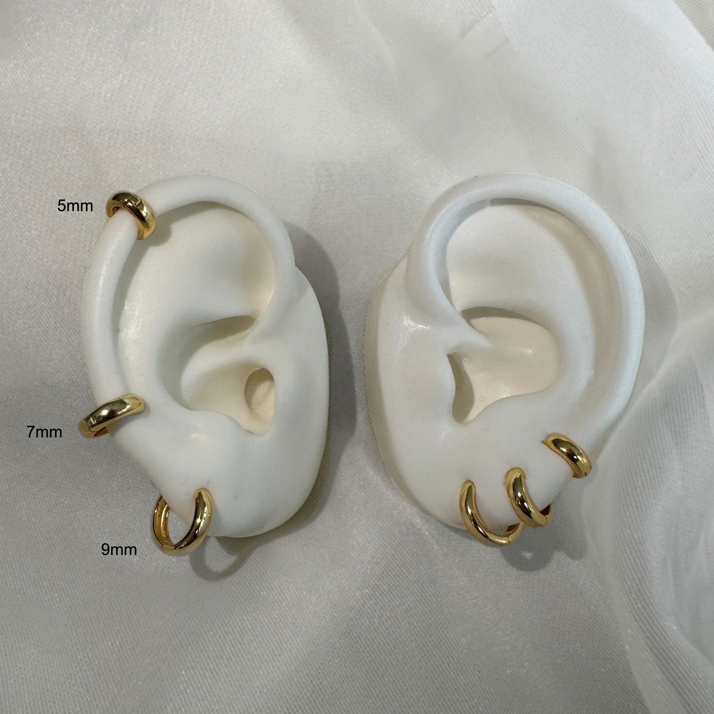 MIA BOLD HOOPS 7mm - Shopgalaxy.ch